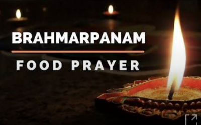 Brahmaarpanam, Mantra para purificar la comida